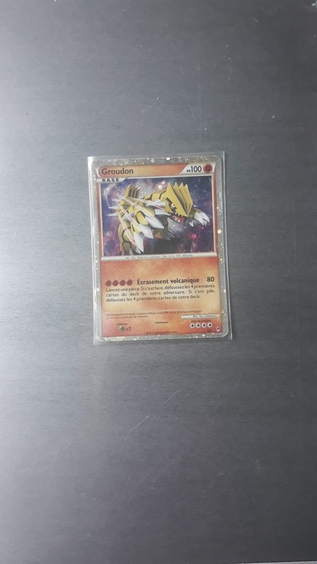 Groudon Holographique - Pokemon  Sl4 De 2011
