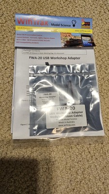 WiFiTrax FWA-20 ~ Workshop Adapter Module ~ 6 Pin Socket ~ FWA-20