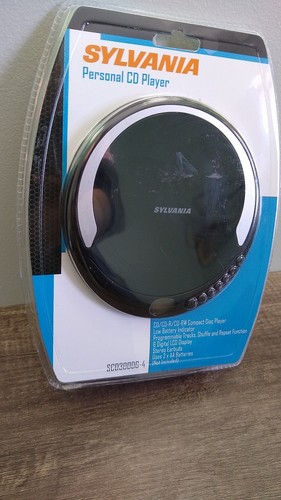 Sylvania Personal CD Player with Earbuds SCD300DG-4 Walkman Discman CD-R CD-RW