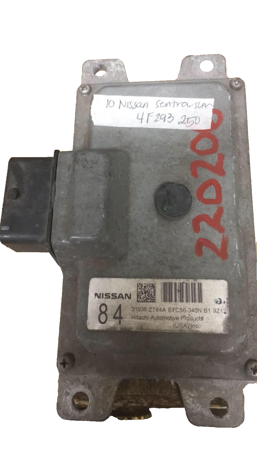 31036 ZT84A Nissan Sentra transmission control module