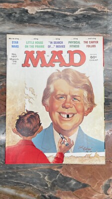 MAD Magazine #197 Signed and Sketched by Sergio Aragones & Paul Coker