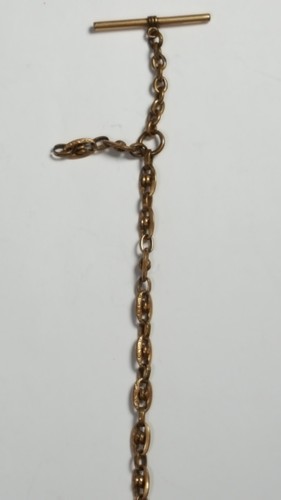 RFS & Co Gold Watch Chain Marked 1/10 Rare Vintage Antique