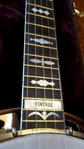 Huber Custom Vintage Series 5 String Banjo