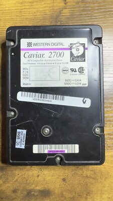 western digital Caviar 2700 hard drive 730mb