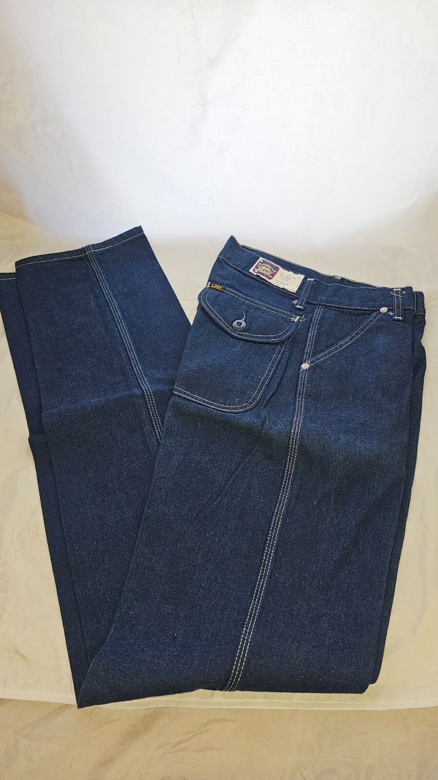 パンツ 70s Lee / Leens.Lee-Prest VINTAGE BLACK Vintage 1970s Lee Prest Black Jeans Pants Measure 31x28
