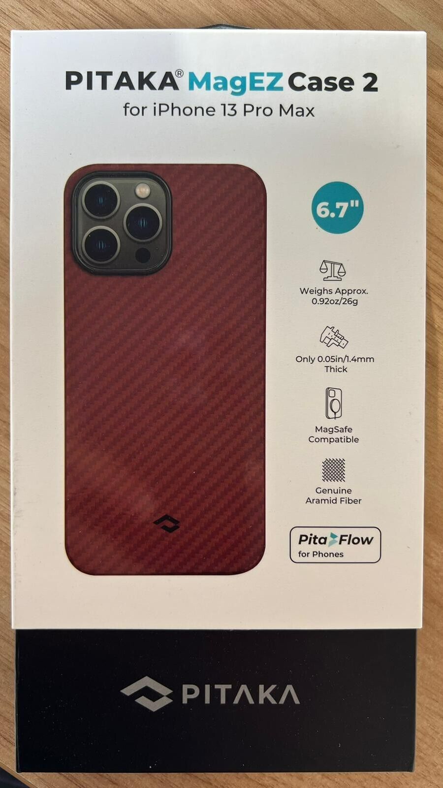 Carbon Fiber pitaka MagEZ case 2 iphone 13 pro max / Red | eBay Carbon Fiber pitaka MagEZ case 2 iphone 13 pro max / Red | eBay