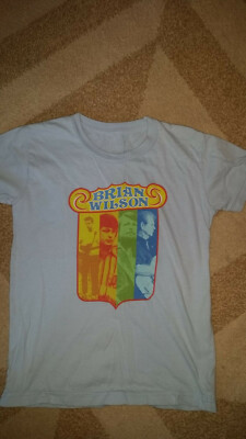 Brian Wilson SMILE '05 Tシャツ Beach Boys VINTAGE Brian Wilson Presents Smile 2005 Tour T-shirt - Size