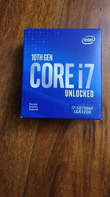 Intel Core i7-10700KF Processor (5.1 GHz, 8 Cores, Socket LGA1200, Box) -...