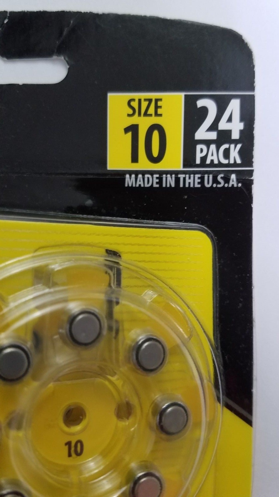 Hearing Aid Batteries Size 10 - 24 Pack CVS Brand Best By June 2019