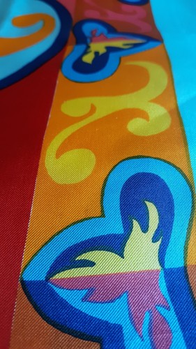 True Vintage 1960s Original Pierini Pucci Lik Pop Art Fabric 43