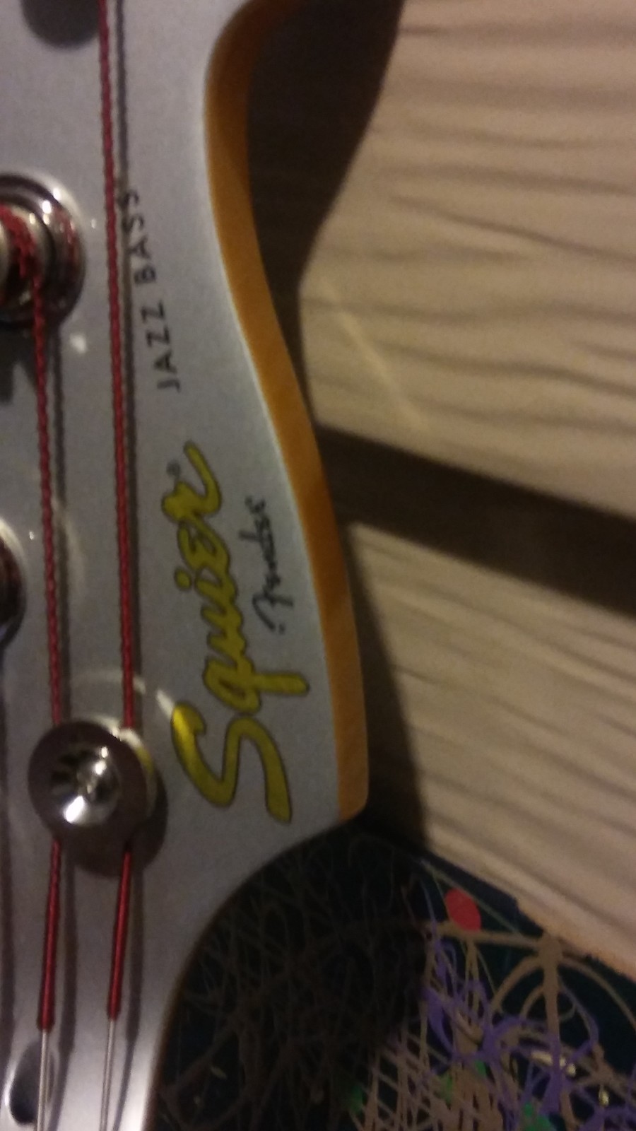 squier classic vibe jazz bass 60 Inca silver with  white and black pic guard