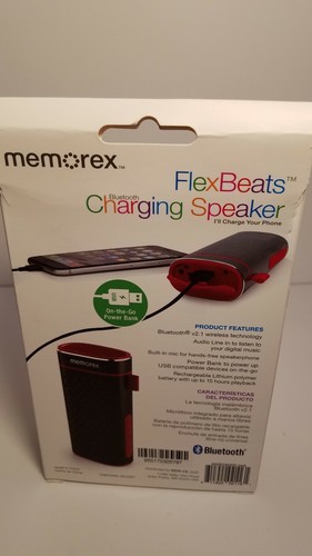 FlexBeats Bluetooth Charging Speaker from Memorex