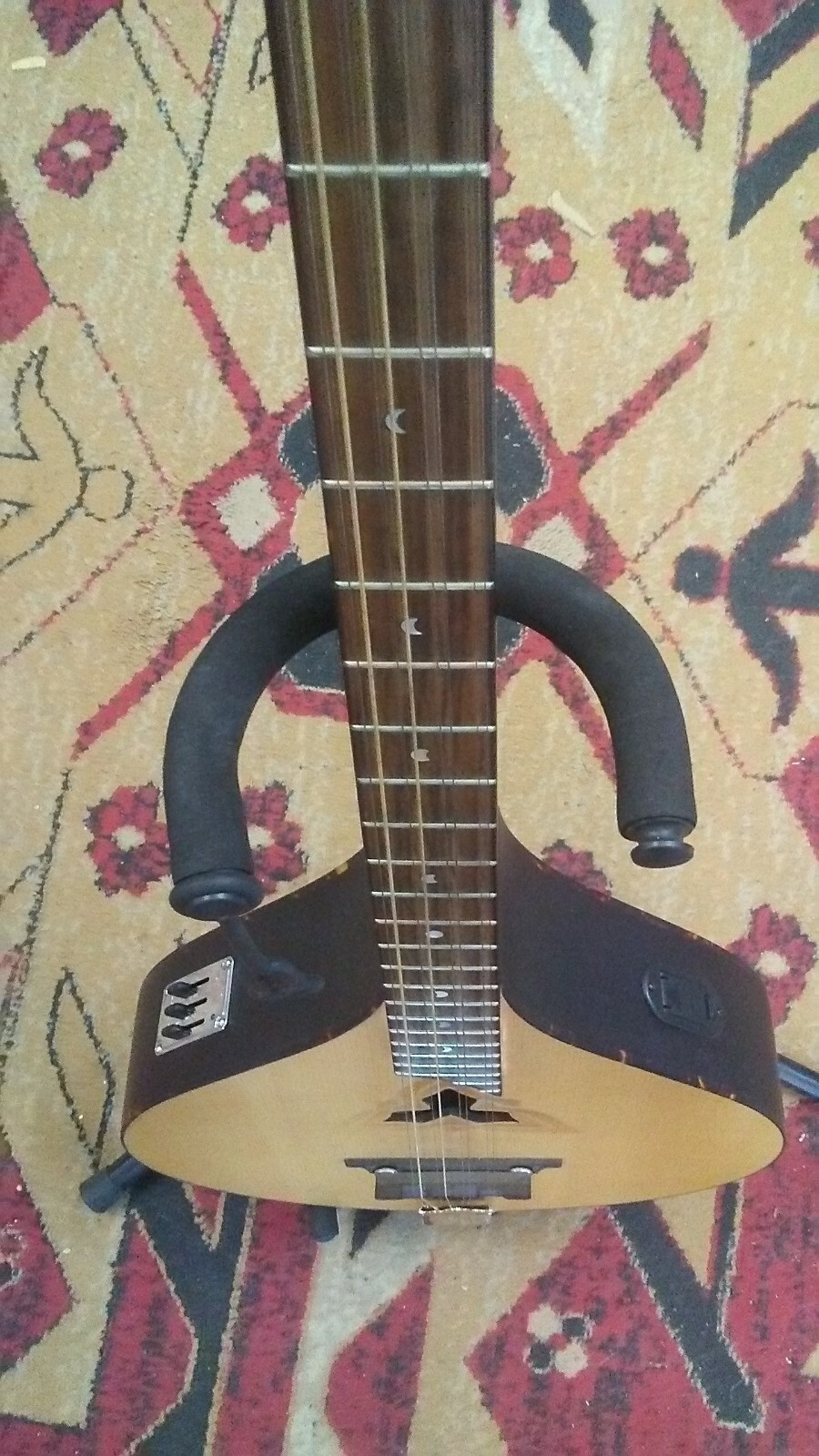 BOUZOUKI  LUNA Trinity acoustic electric w/ gigbag - Satin Natural