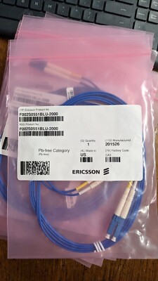 LC/UPC to LC/UPC Single Mode Duplex 2 Meter Patch Cord F002S0551BLU-2000