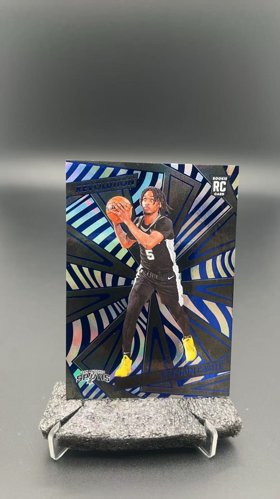 2024-25 Panini Revolution Stephon Castle Infinite /25 RC