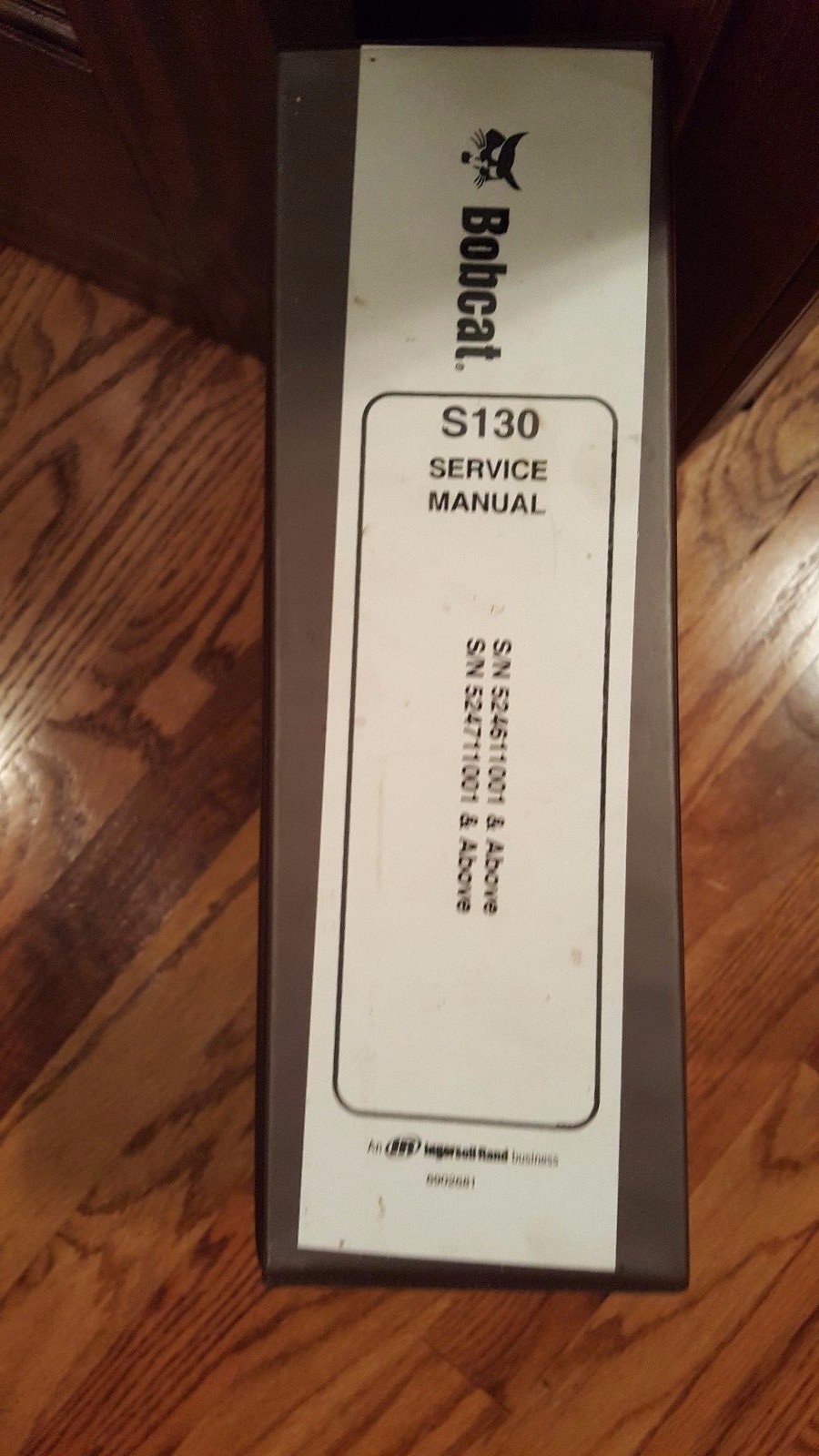 Bobcat S130 Factory Issued Service Manual w/ Binder