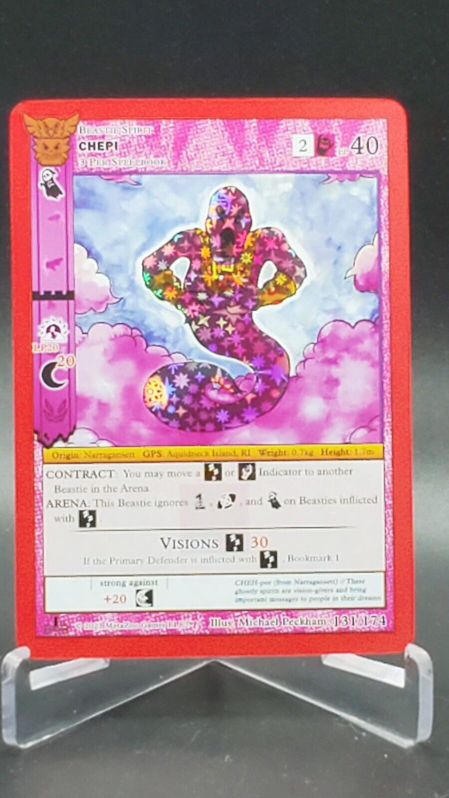 Chepi 131/174 MetaZoo Native 1st Edition REVERSE Holo Foil Card NM/MINT Chepi 131/174 MetaZoo Native 1st Edition REVERSE Holo Foil Card NM/MINT