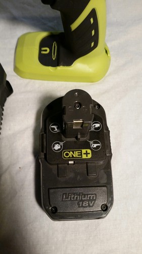 Ryobi P209 Drill Includes Battery & Charger Tool Dated 2018