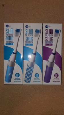Violight Slim Sonic Electric Toothbrushes Quantity 3