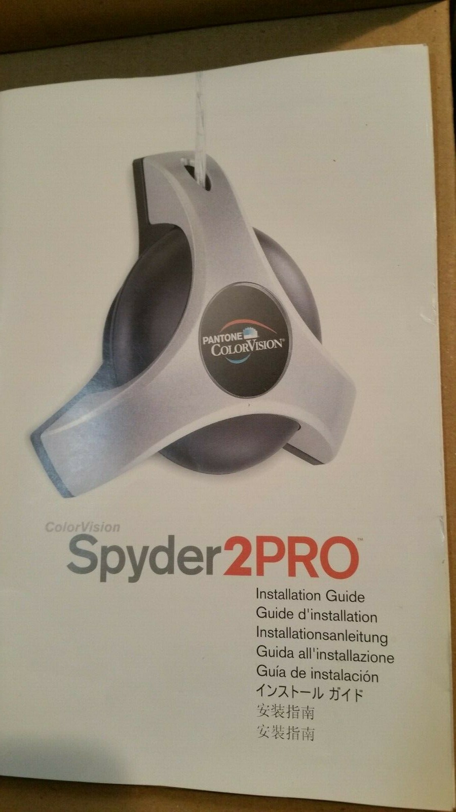 ColorVision Spyder2PRO Win/Mac Datacolor Color Calibration System