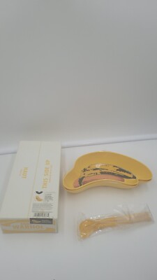 New Andy Warhol 1980's Banana Split Set Of Two Dishes MOMA Original With Box 