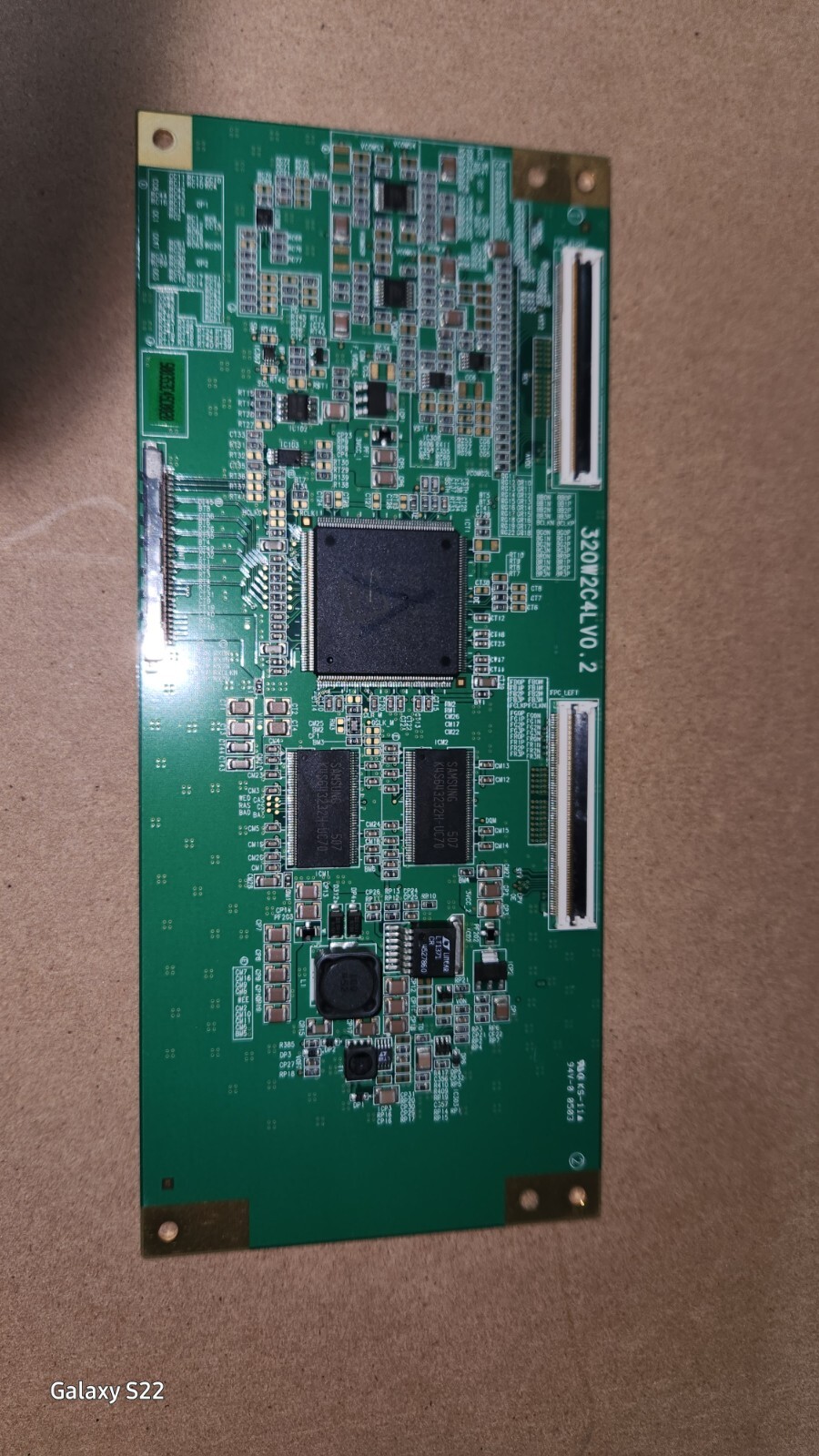 SONY T-CON BOARD 320W2C4LV0.2 CODE S00353C LJ94-00353C USED SONY T-CON BOARD 320W2C4LV0.2 CODE S00353C LJ94-00353C USED