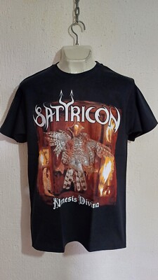 Satyricon nemesis divina T shirt black metal emperor mayhem darkthrone