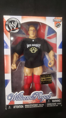 William Steven Regal WWE Jakks UK Exclusive AEW Black EYE 1 of 3000 Born Naughty