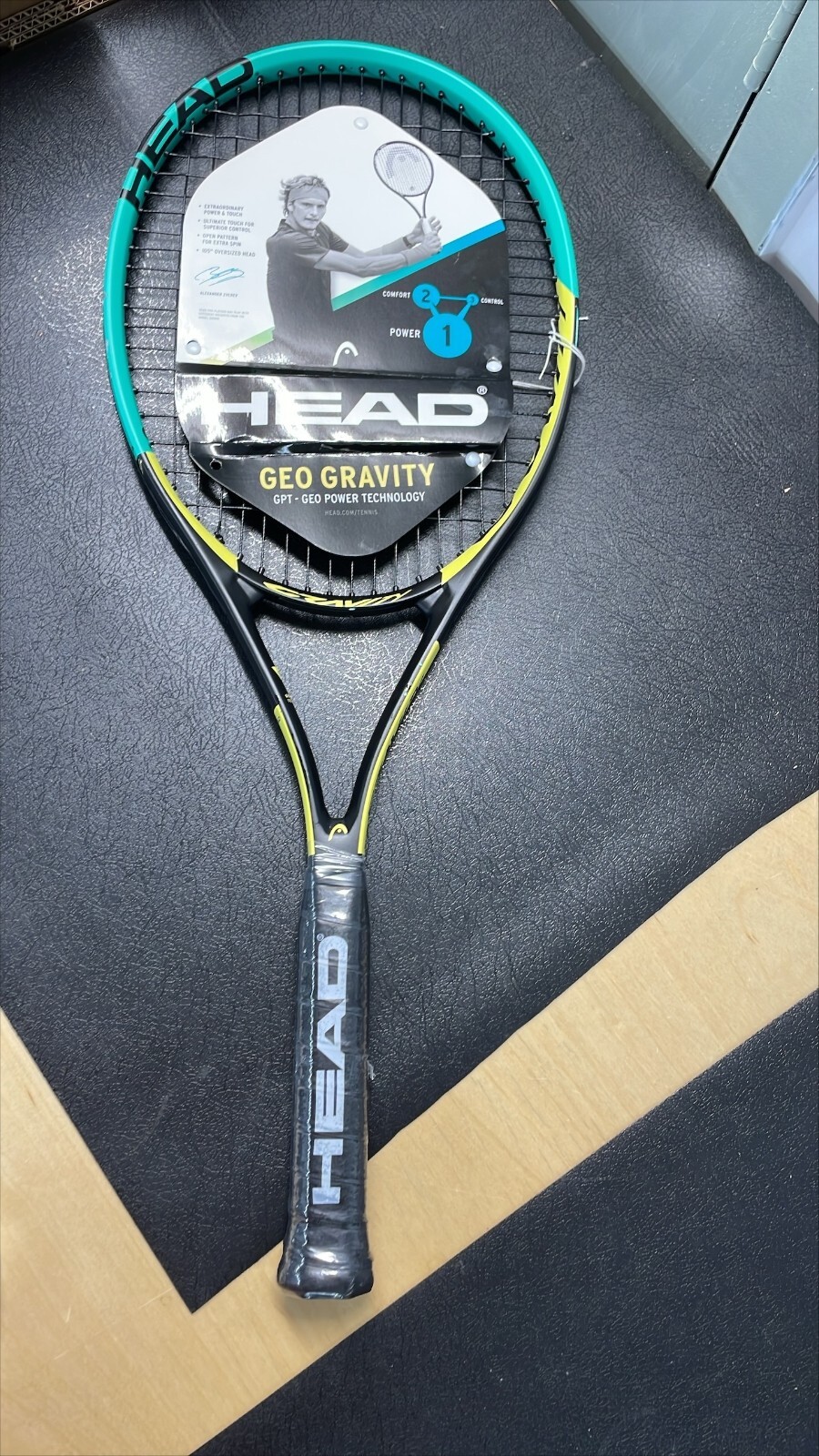 HEAD Geo Gravity Alexander Zverev GPT-GEO Power Tech Tennis