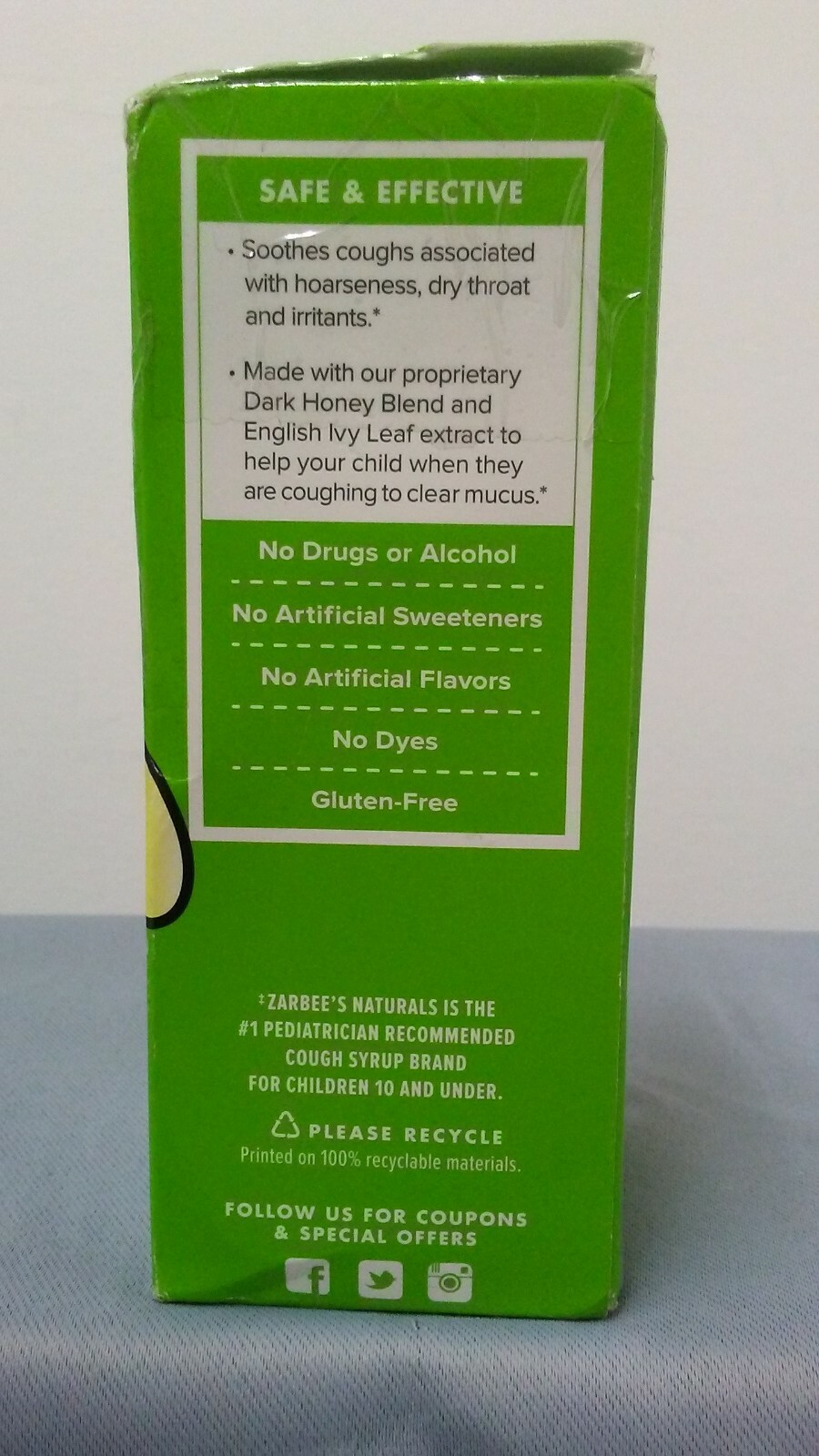 LOT 3 ZARBEE'S NATURAL KIDS NIGHTTIME COUGH SYRUP & COUGH SYRUP + MUCUS EXP 9/20