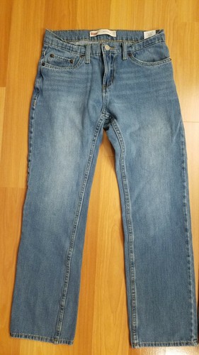 Levi's Boys size 14 R 27 x 27 Slim 511 Denim Jeans Lot Two Pair
