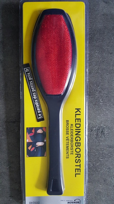 Brosse Ã  VÃªTements ,Brosse Velours 2 Faces , Brosse Anti Bouloche