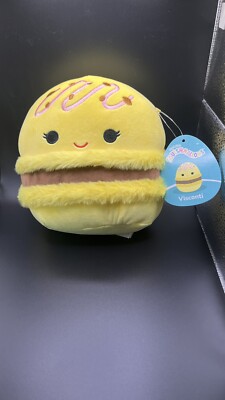Visconti the Yellow Macaron 8  Squishmallow Brand New With Tags