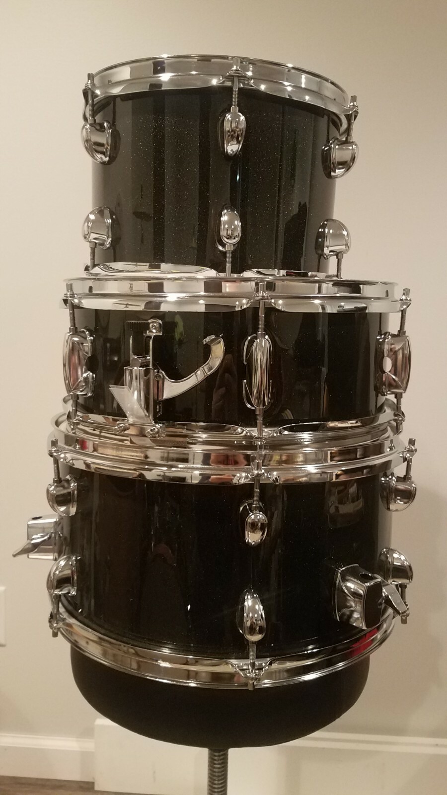 Tama Club Jam Charcoal Mist Add Ons w/ Soft Cases