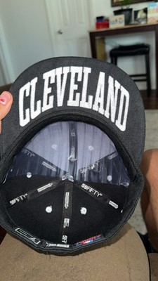 NEW 2024 Cleveland Indians Fitted hat, Black with White Logo