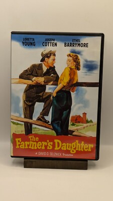The Farmer's Daughter DVD 1947 David Selznick Production Young Cotten Barrymore