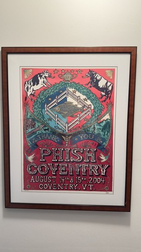 PHISH COVENTRY 2004 ポスター 限定10188/11000 Phish - Jim Pollock poster Coventry,Coventry Festival, 10681