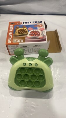 Pop it Fidget Toy Fast Push Game Decompression Toy (Batteries Not Included)