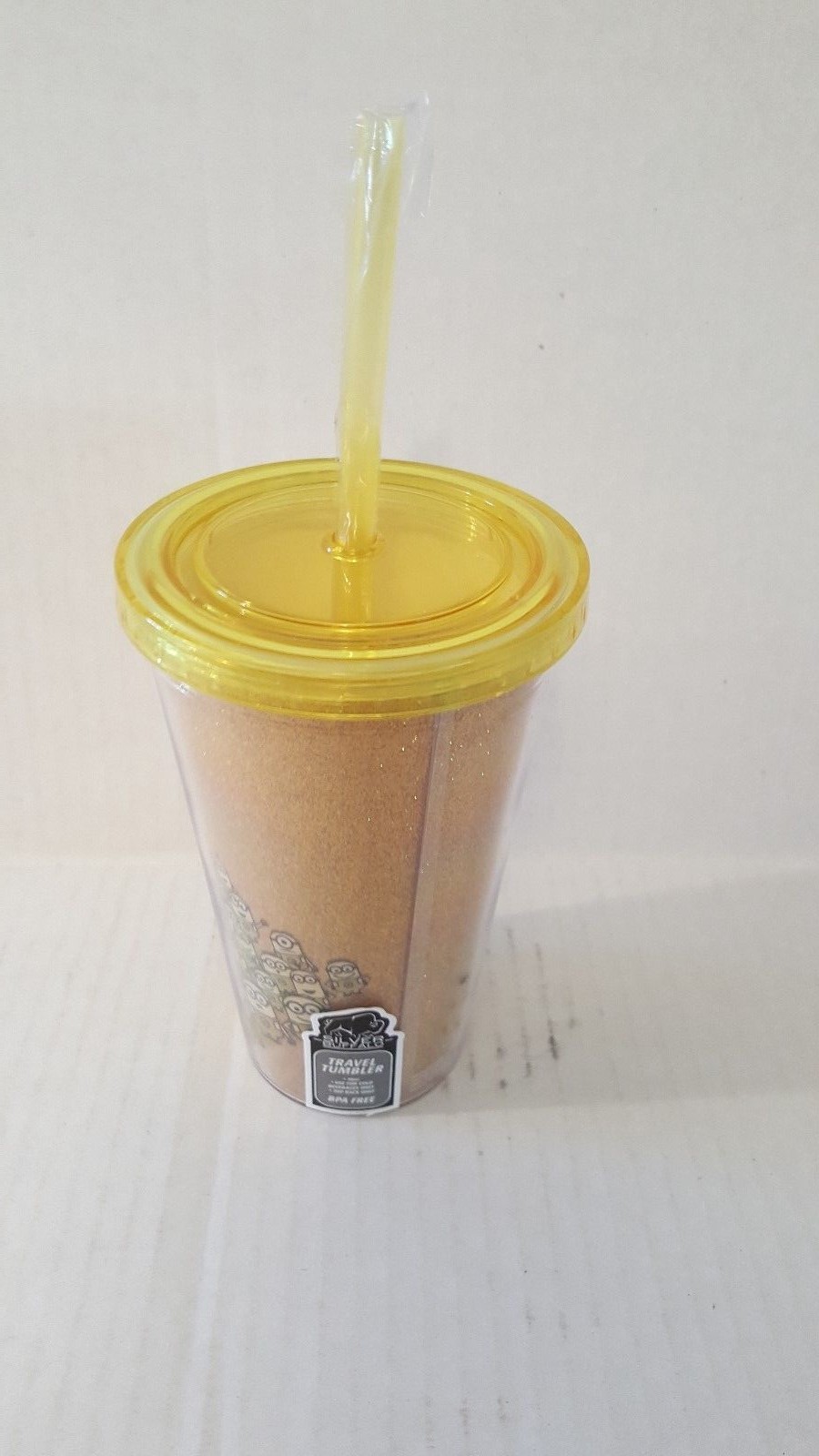 Silver Buffalo DM09087 Despicable Me One in a Minion Cold Cup w/ Lid and Straw 1