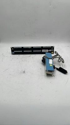 Lucent 1100CAT5 48-Port Patch Panel & Siemon M2 Series Wiring Block Lot Of 2