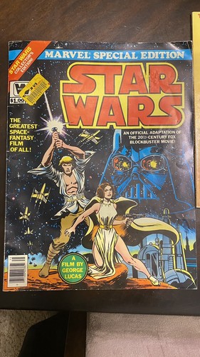 Star Wars #1 Marvel Special Edition Comic Marvel 1977 + 5
