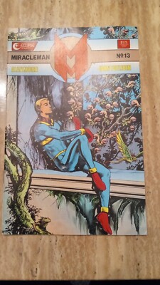 1987 MIRACLEMAN #13 Comic Book Moore Totleben, Eclipse Comics High Grade 