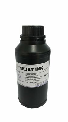 ND  250ml White UV Curable ink for Flatbed Printer L800 1800,R1390 1400,DX5,DX7 