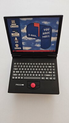 VTG 1997 Acme World's Smallest Laptop Magnet Talking Sound TESTED & WORKING