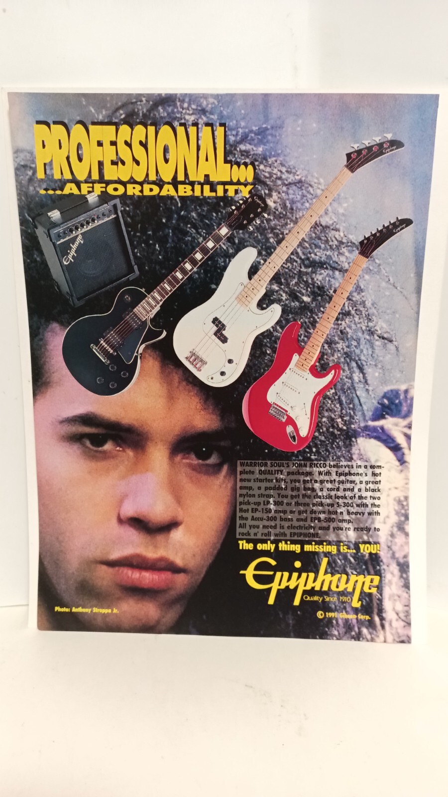 ギター エピフォン EPIPHONE Casino Japan 1991 Cherry [SN 15218] | eBay