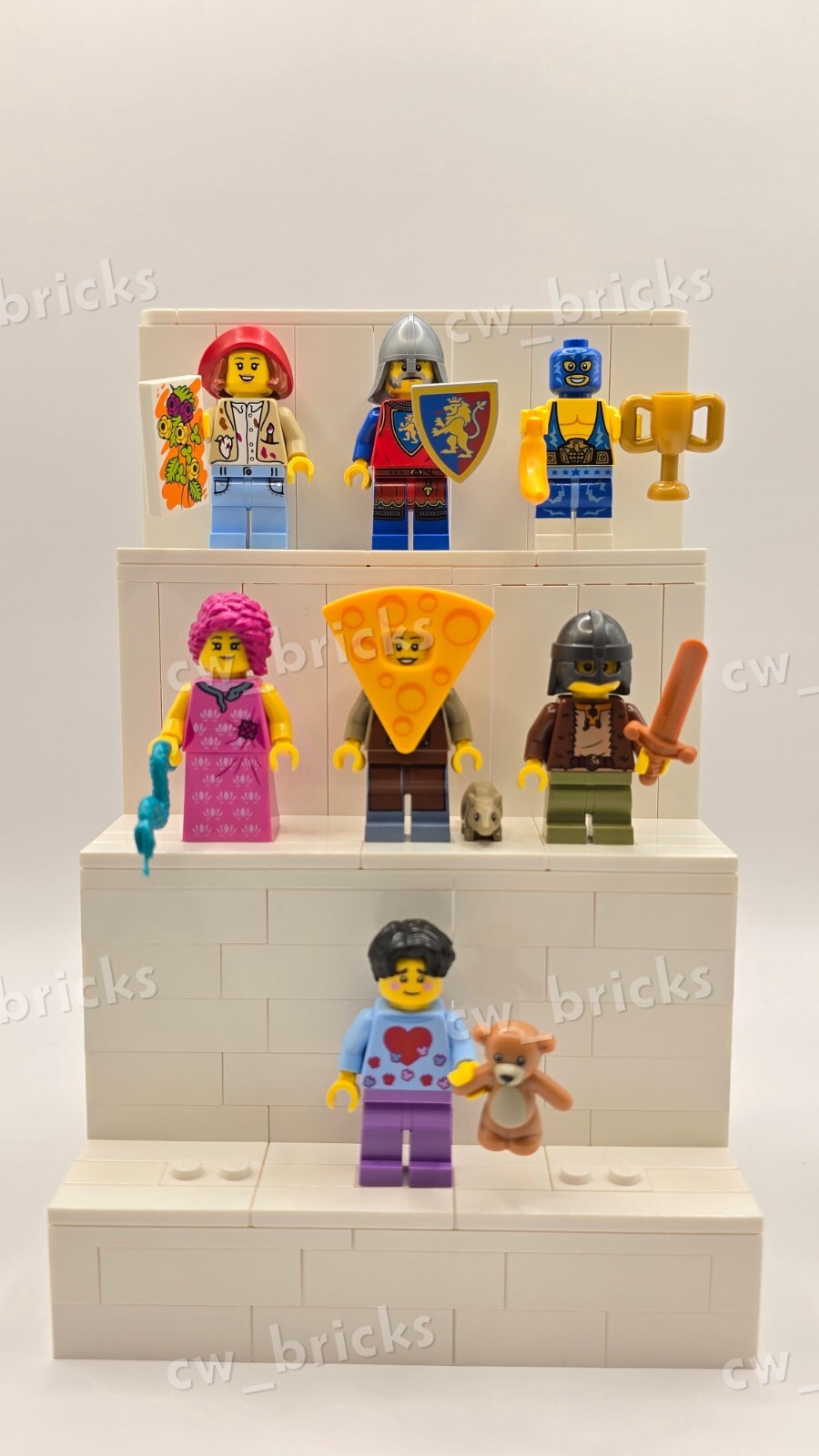 Emma 　2025誕生日キット+パーツ　BAMBY Lego Minifigures BAM Q1 Birthday 2025 Build a Minifigure Lot