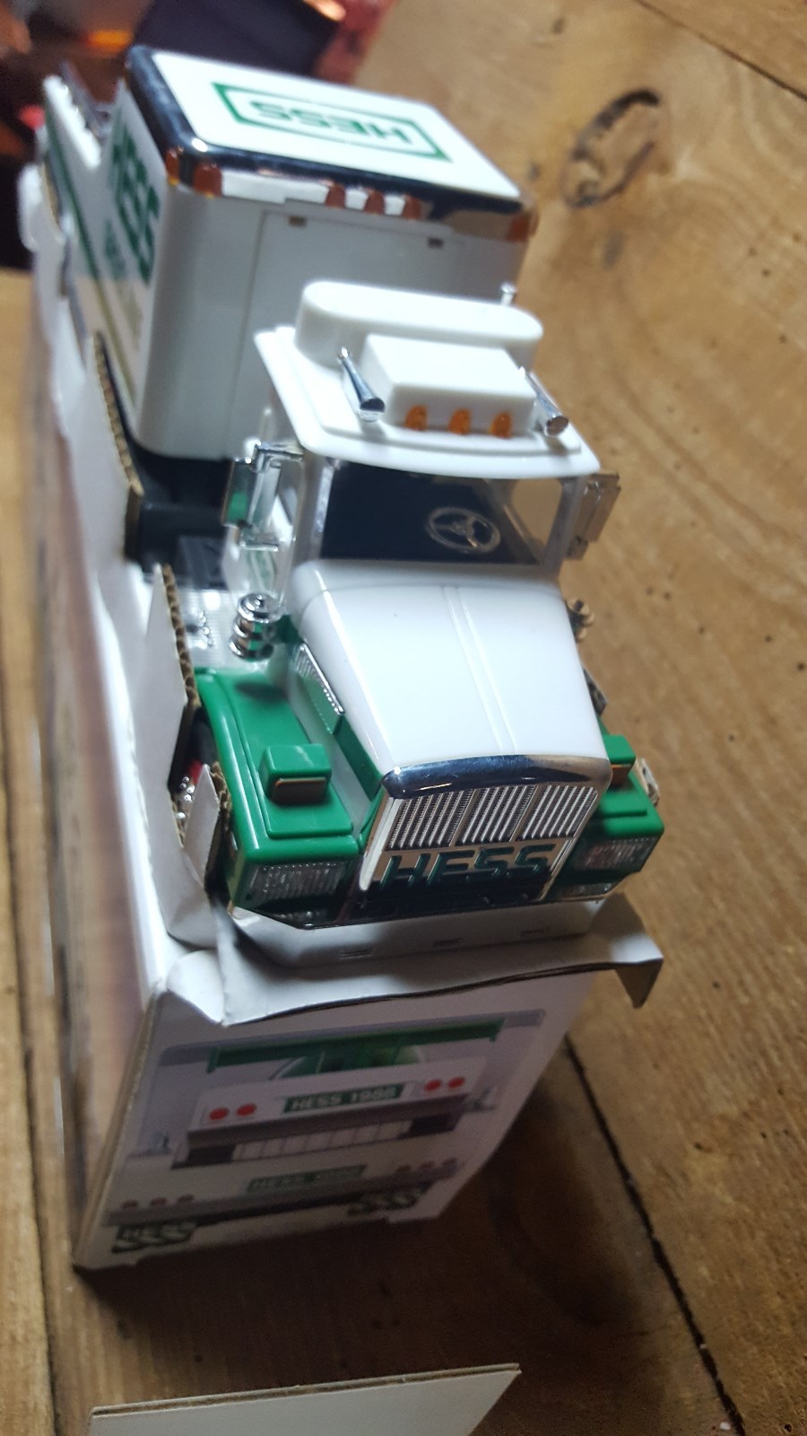 HESS 1988~~TOY TRUCK AND RACER~~ NEW IN BOX,  CASE FRESH!!  <LOOK>