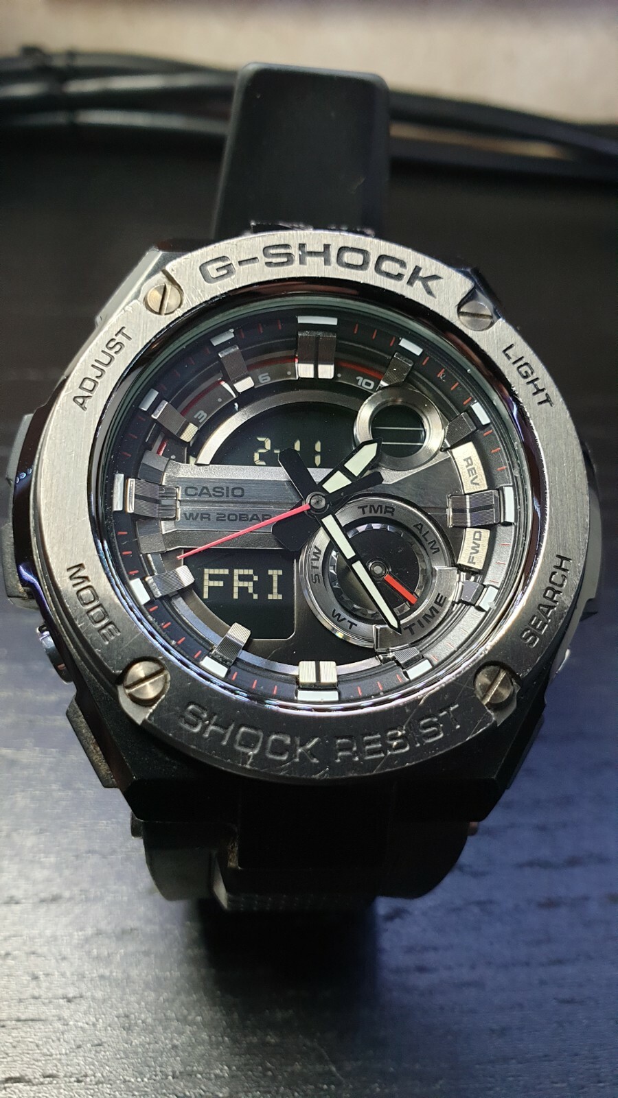 CASIO G-SHOCK STEEL DIGITAL & ANALOG WATCH GST210B 5475 | eBay CASIO G-SHOCK STEEL DIGITAL & ANALOG WATCH GST210B 5475 | eBay