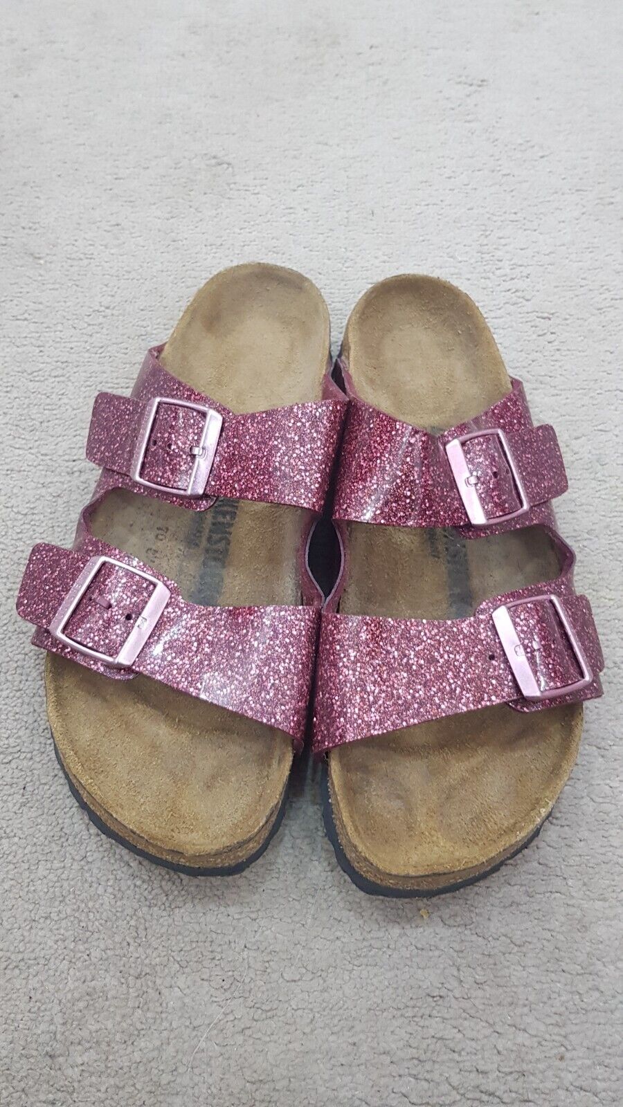 Birkenstock Cosmic Sparkle Arizona Pink Women s size 41 10 us eBay
