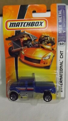2006 Matchbox Blue International CXT # 60 